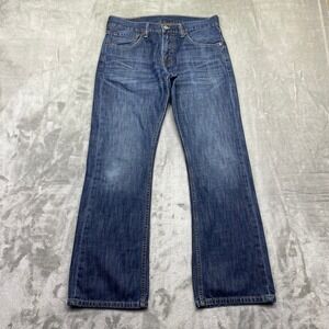Levis 527 Slim Bootcut Jeans Mens Medium Wash Blue Denim Sz 31 Fits 30" Western